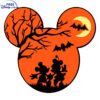 Spooky Disney Mickey Minnie Halloween SVG for Cricut