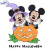 Spooky Disney Mickey Minnie Halloween Witches SVG