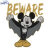 Spooky Mickey Mouse Dracula SVG for Cricut