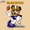 Super Bowl Mickey Mouse SVG Baltimore Ravens