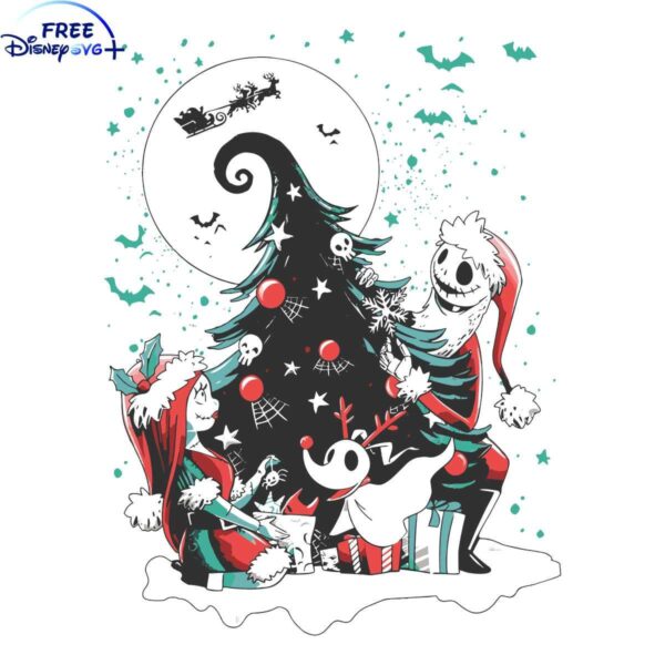 SVG Digital File Nightmare Before Christmas for Cricut