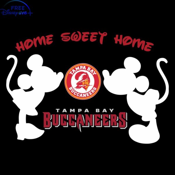 Tampa Bay Buccaneers SVG Mickey Minnies Cozy Home