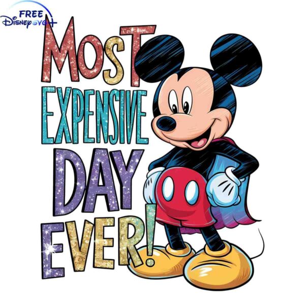 Top Dollar Mickey Sparkle Daypng