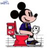 Unique Mickey Mouse Ravens Resting on Chiefs SVG