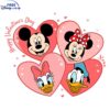 Valentines Day SVG with Mickey and Friends