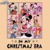 Vintage Disney Christmas with Mickey and Pals PNG