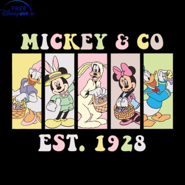 Vintage Disney Easter SVG Collection 1928