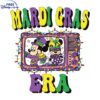 Vintage Mardi Gras Mickey Minnie SVG