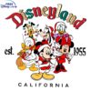 Vintage Mickey and Friends at Disneyland California 1955 SVG