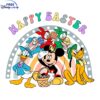 Vintage Mickey Easter Friends SVG