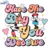 Vintage Mickey Minnie SVG Perfect Day for You