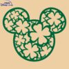 Vintage Mickey Shamrock SVG